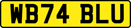 WB74BLU
