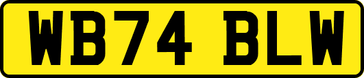 WB74BLW