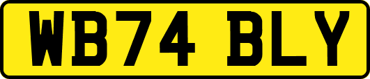 WB74BLY