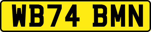 WB74BMN