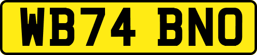 WB74BNO