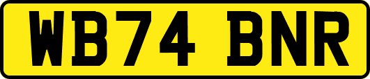 WB74BNR