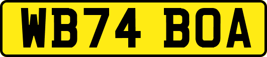 WB74BOA
