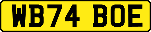WB74BOE