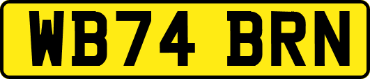 WB74BRN