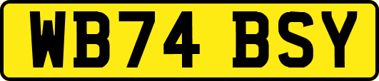 WB74BSY