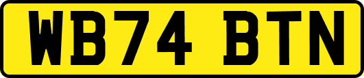 WB74BTN