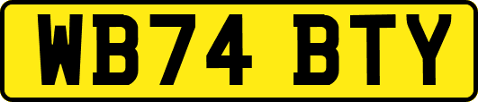 WB74BTY