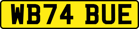 WB74BUE