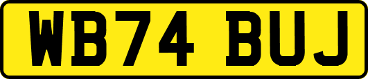 WB74BUJ