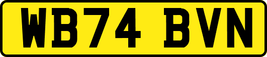 WB74BVN