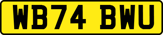 WB74BWU