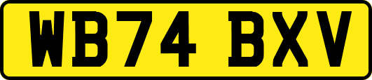 WB74BXV