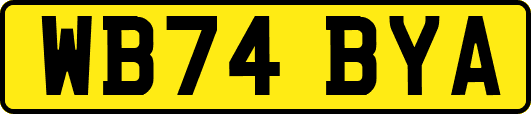 WB74BYA