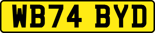 WB74BYD