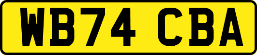 WB74CBA