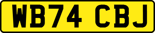 WB74CBJ