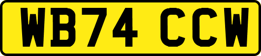WB74CCW