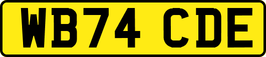 WB74CDE