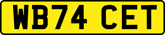 WB74CET