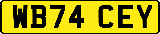 WB74CEY