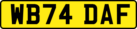 WB74DAF