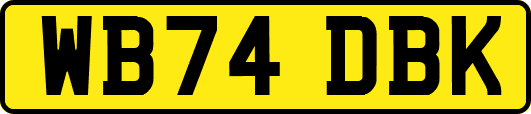 WB74DBK