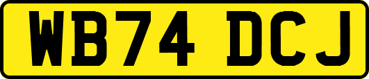 WB74DCJ