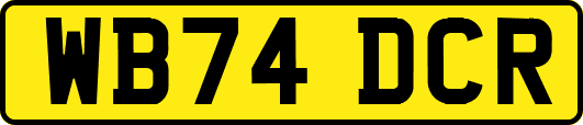 WB74DCR