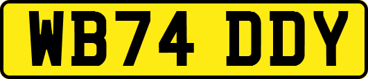 WB74DDY