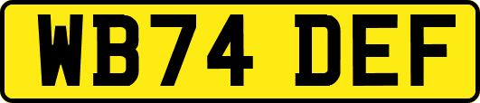 WB74DEF