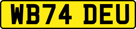 WB74DEU