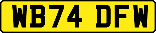WB74DFW