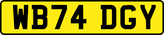 WB74DGY