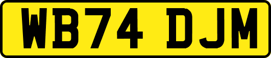 WB74DJM
