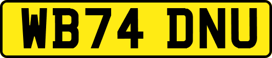 WB74DNU