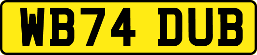 WB74DUB