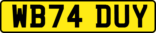 WB74DUY