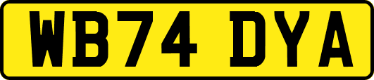 WB74DYA