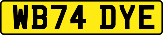WB74DYE