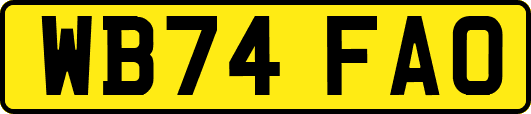 WB74FAO