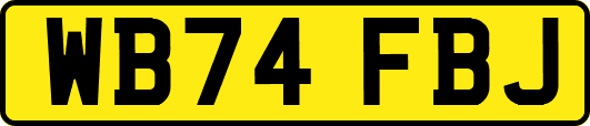WB74FBJ