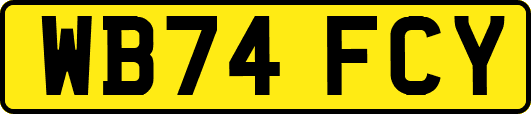 WB74FCY