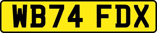 WB74FDX