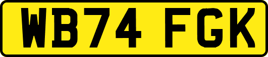 WB74FGK