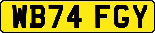 WB74FGY