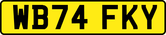WB74FKY