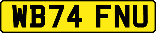 WB74FNU