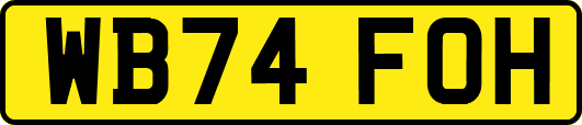 WB74FOH