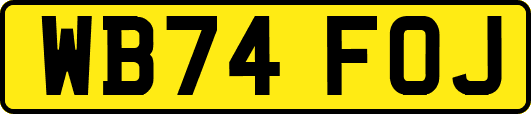 WB74FOJ